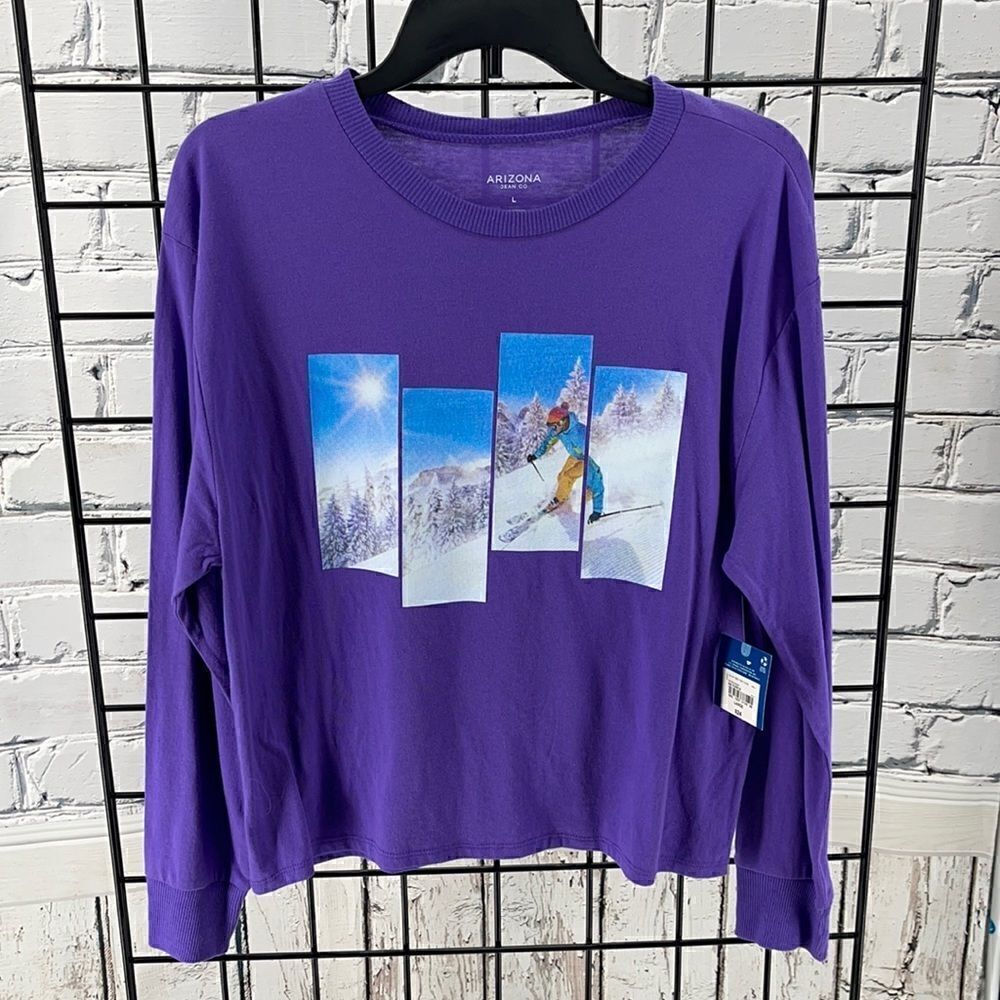 Brand new Arizona jean company long sleeve tee L